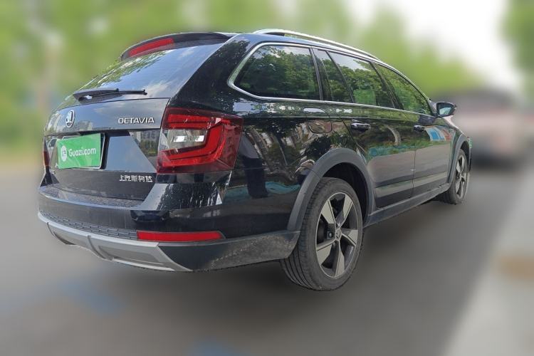 Used Skoda Octavia 2018 Station Wagon TSI280 DSG Flagship Edition Rear Right 45 Deg