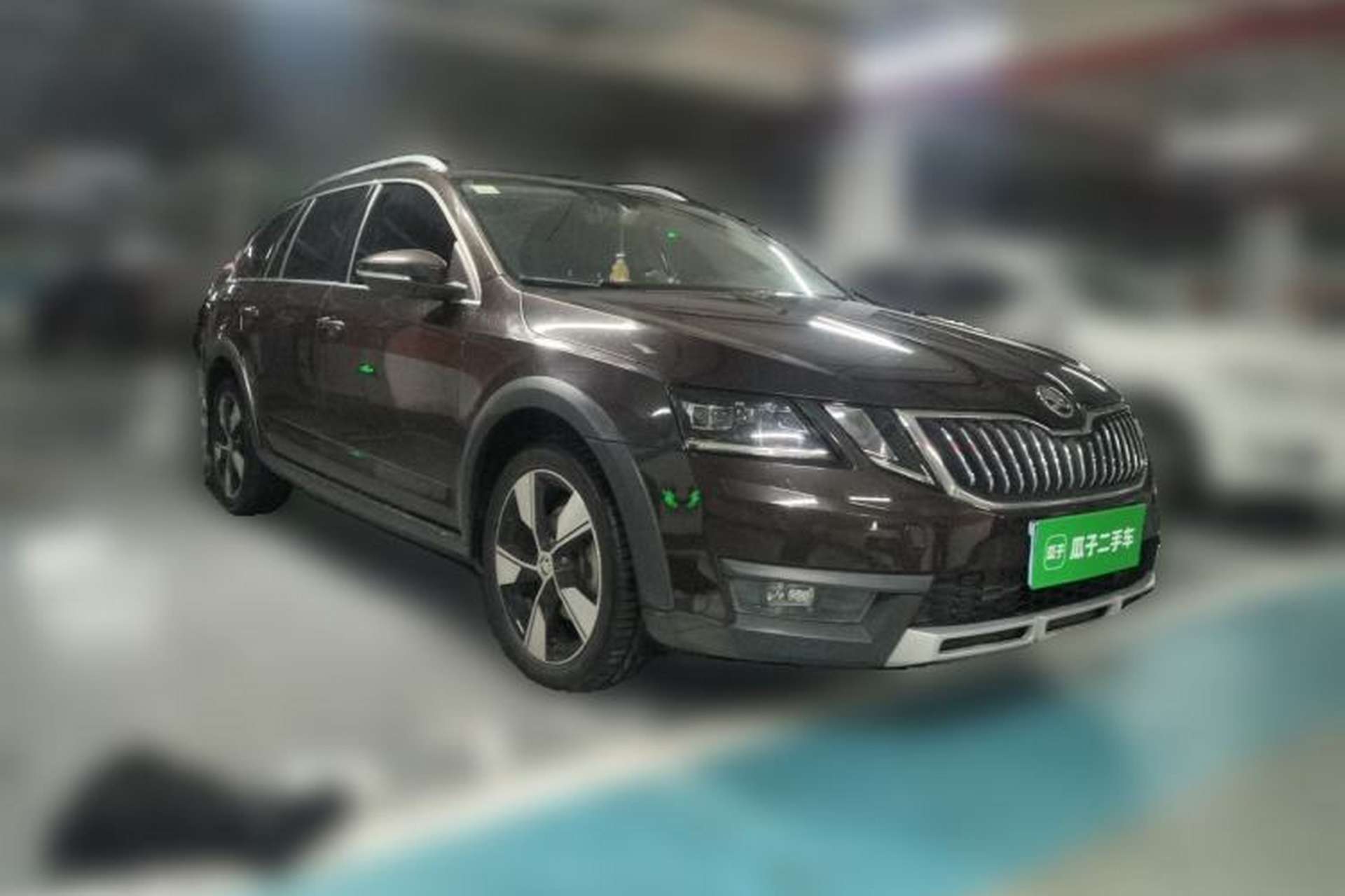 Used Skoda Octavia 2018 Station Wagon TSI280 DSG Luxury Edition Front Right 45 Deg