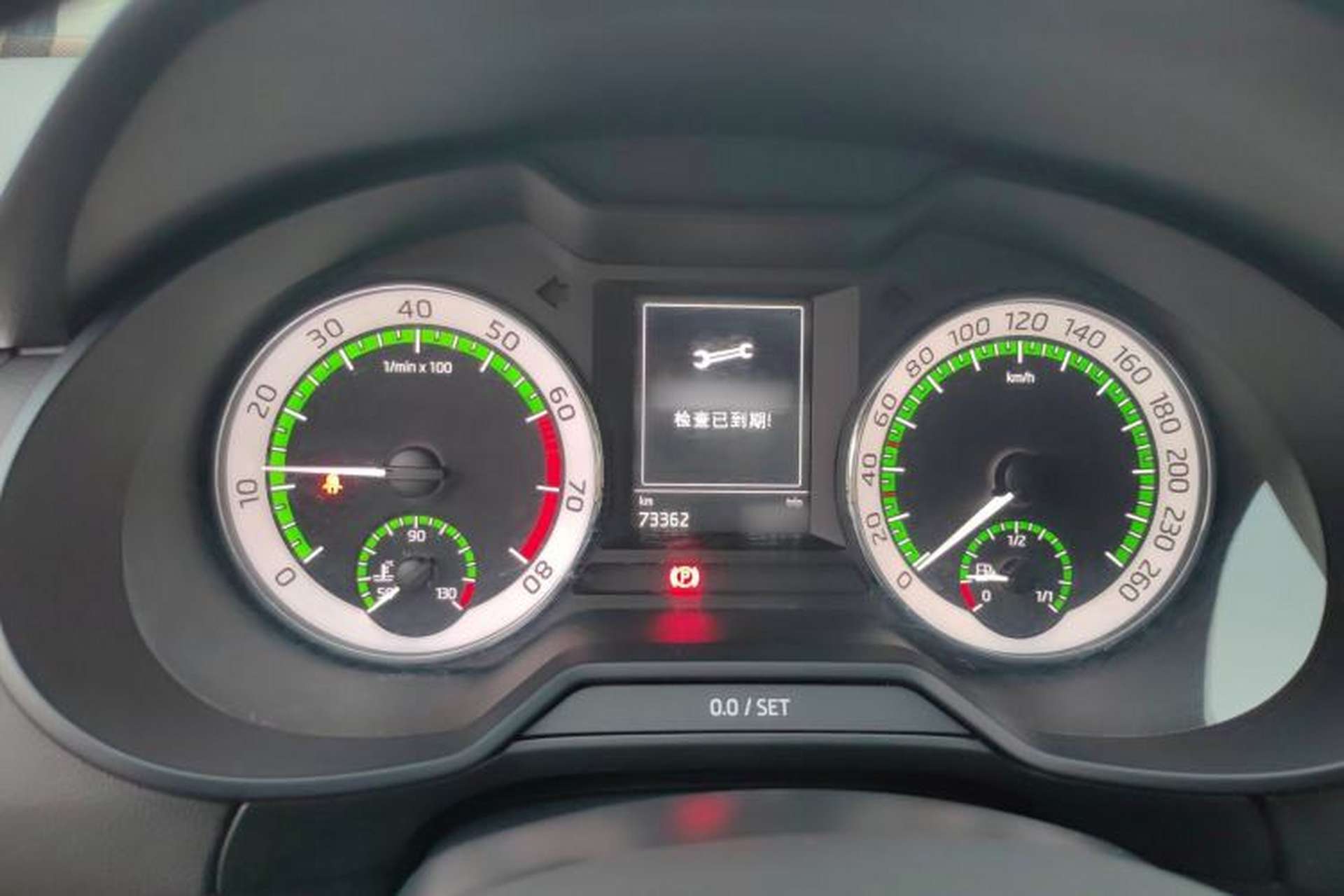 Used Skoda Octavia 2018 TSI230 DSG Luxury Edition Instrument Cluster