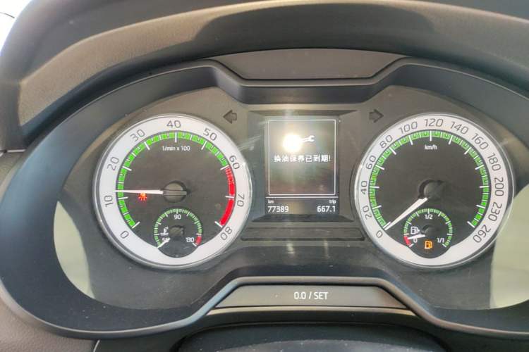 Used Skoda Octavia 2018 TSI280 DSG Luxury Edition Instrument Cluster