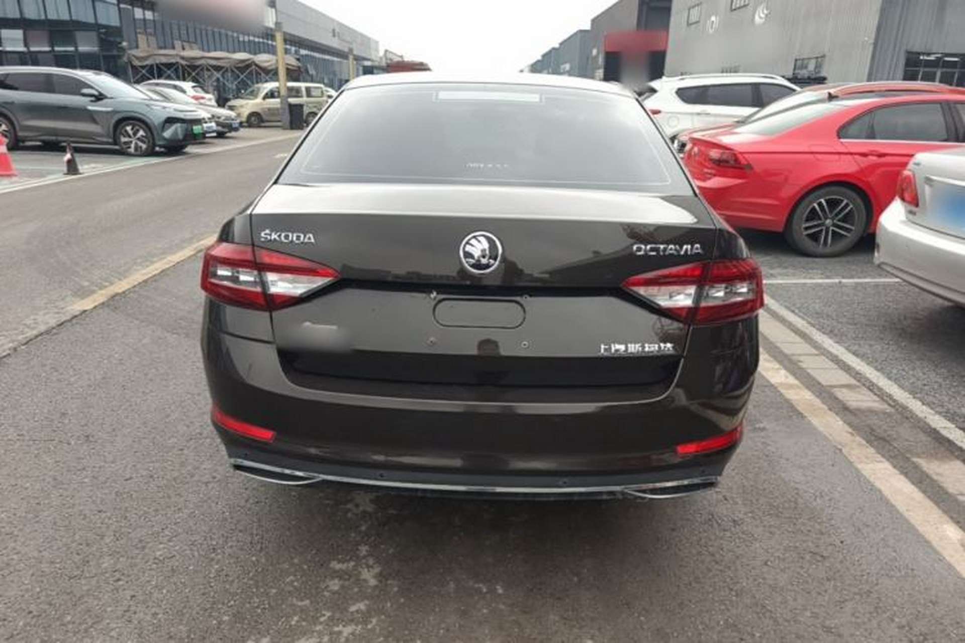 Used Skoda Octavia 2018 TSI280 DSG Luxury Edition Rear