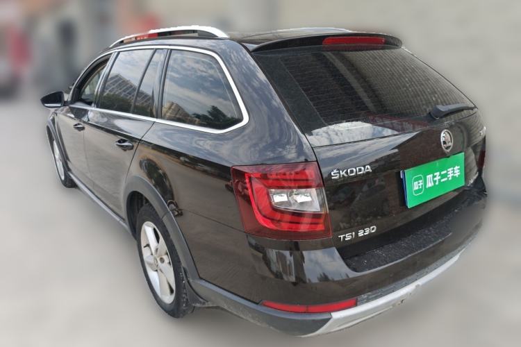 Used Skoda Octavia 2018 Station Wagon TSI230 DSG Comfort Edition Rear Left 45 Deg