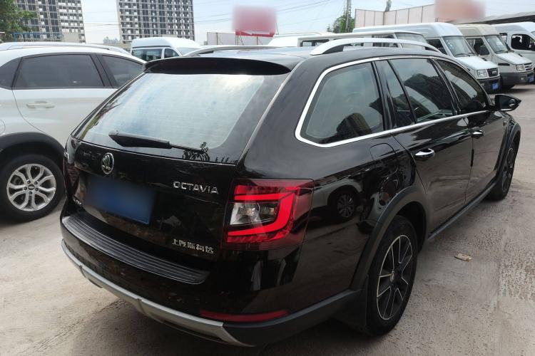 Used Skoda Octavia 2018 Station Wagon TSI230 DSG Luxury Edition Rear Right 45 Deg