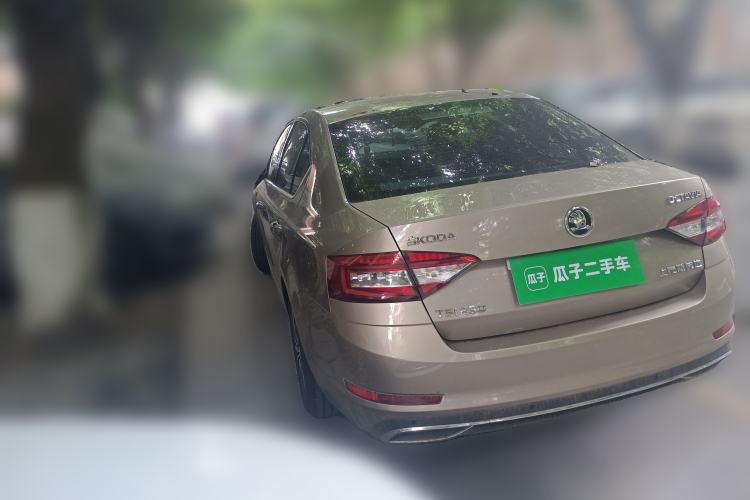 Used Skoda Octavia 2018 TSI230 DSG Luxury Edition Rear Left 45 Deg