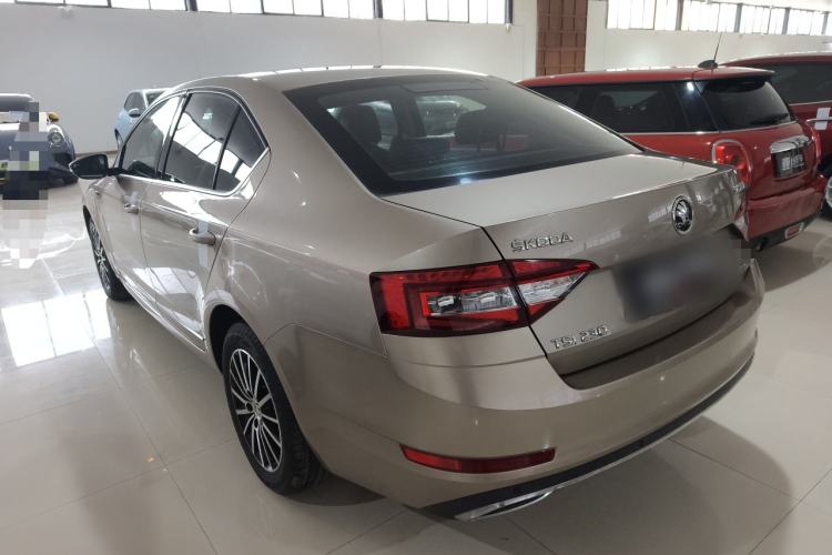Used Skoda Octavia 2018 TSI230 DSG Luxury Edition Rear Left 45 Deg