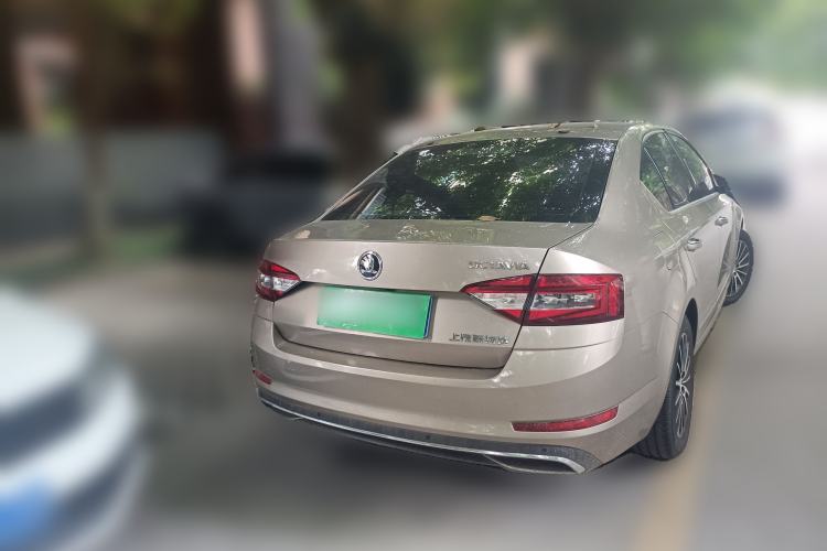Used Skoda Octavia 2018 TSI230 DSG Luxury Edition Rear Right 45 Deg