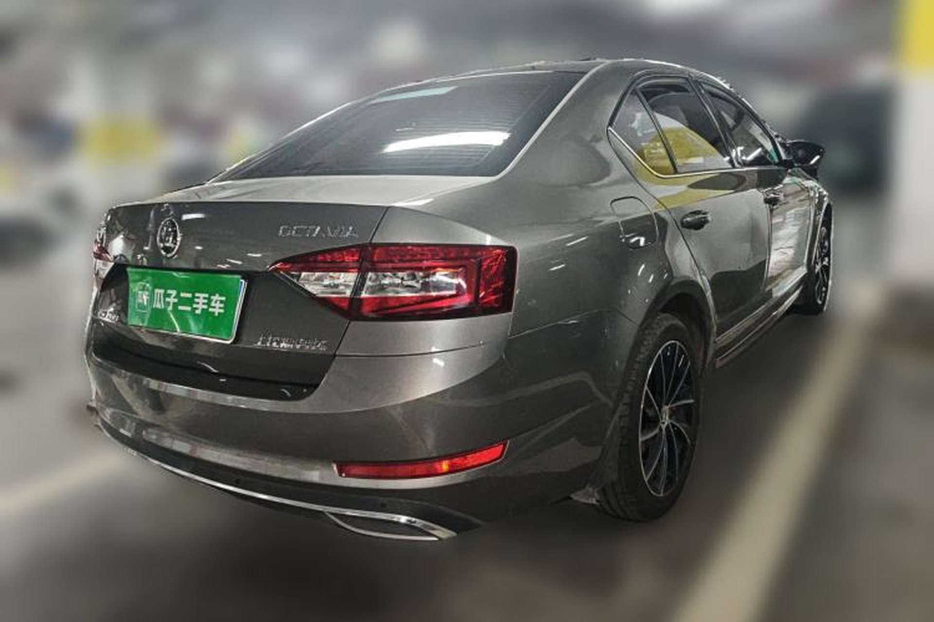 Used Skoda Octavia 2018 TSI280 DSG Luxury Edition Rear Right 45 Deg