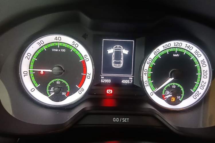 Used Skoda Octavia 2018 Station Wagon TSI230 DSG Luxury Edition Instrument Cluster