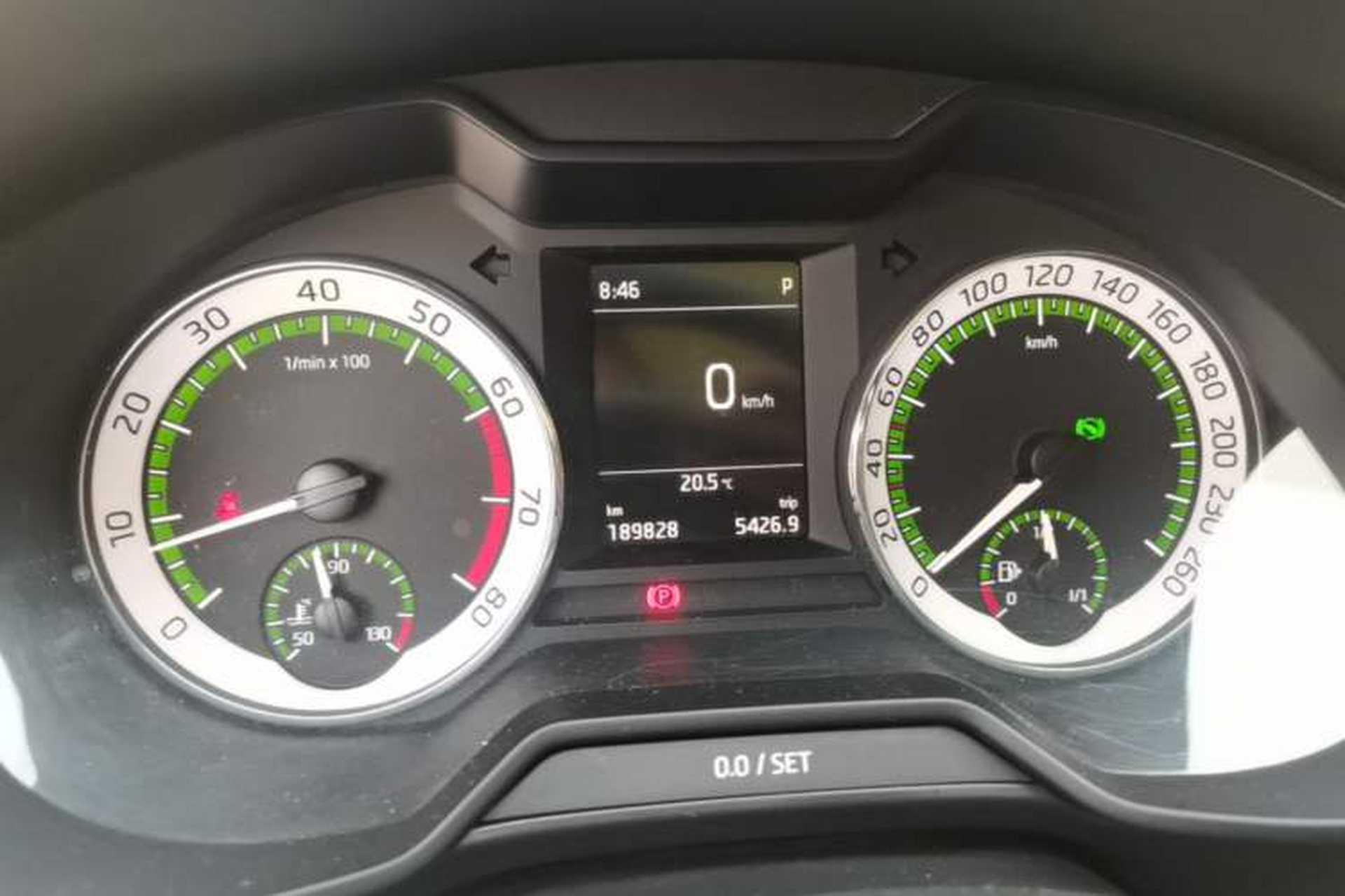 Used Skoda Octavia 2018 1.6L Automatic Luxury Edition Instrument Cluster