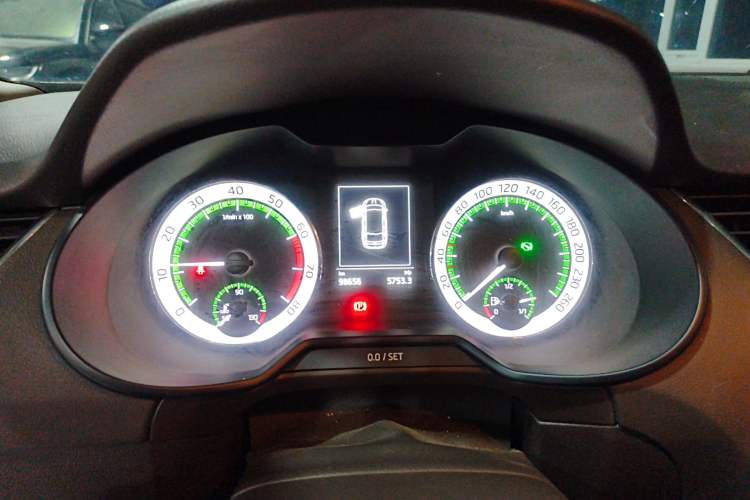 Used Skoda Octavia 2018 Station Wagon TSI280 DSG Flagship Edition Instrument Cluster
