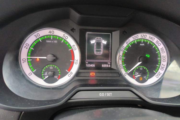 Used Skoda Octavia 2018 Station Wagon TSI230 DSG Luxury Edition Instrument Cluster