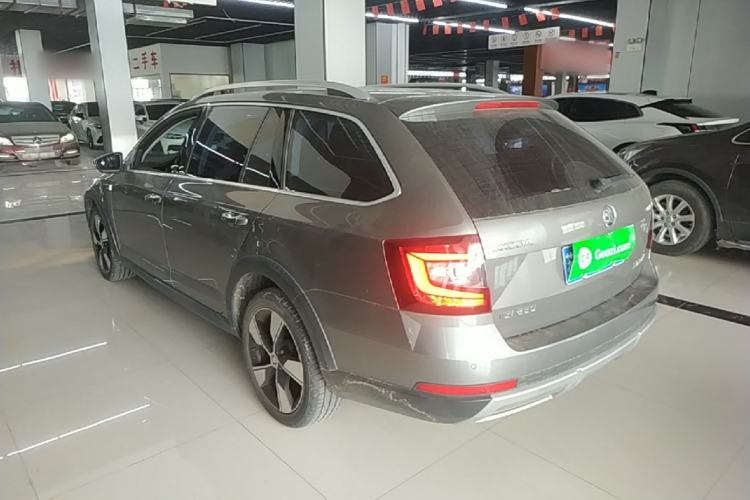 Used Skoda Octavia 2018 Station Wagon TSI280 DSG Luxury Edition Rear Left 45 Deg