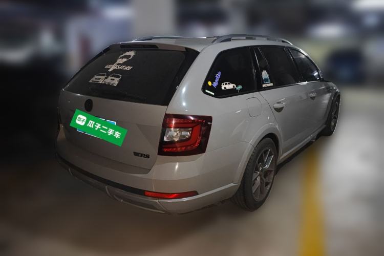 Used Skoda Octavia 2018 Station Wagon TSI280 DSG Luxury Edition Rear Right 45 Deg