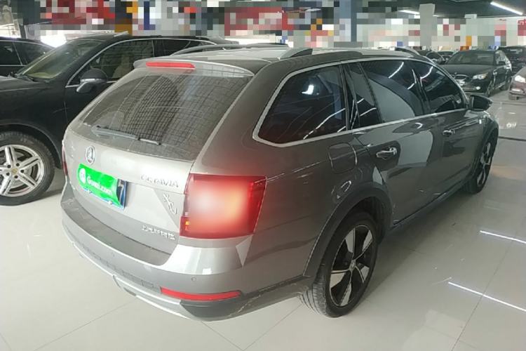 Used Skoda Octavia 2018 Station Wagon TSI280 DSG Luxury Edition Rear Right 45 Deg