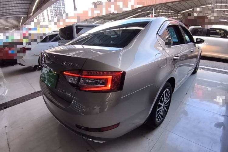 Used Skoda Octavia 2018 TSI230 DSG Luxury Edition Rear Right 45 Deg