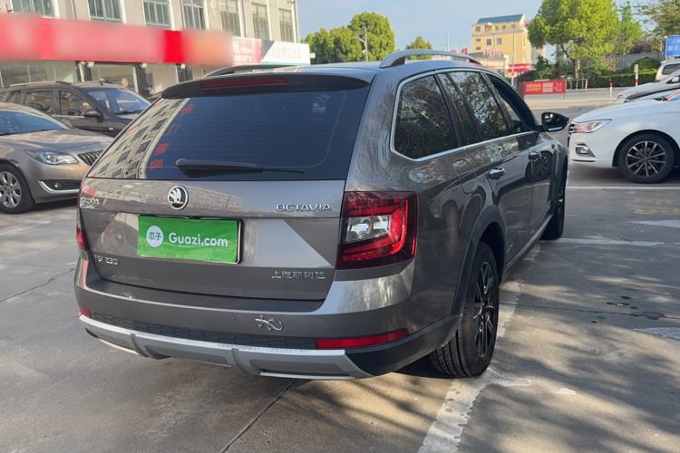 Used Skoda Octavia 2018 Station Wagon TSI230 DSG Luxury Edition Rear Right 45 Deg