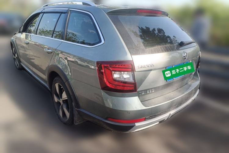 Used Skoda Octavia 2018 Station Wagon TSI280 DSG Flagship Edition Rear Left 45 Deg