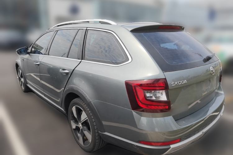 Used Skoda Octavia 2018 Station Wagon TSI280 DSG Luxury Edition Rear Left 45 Deg