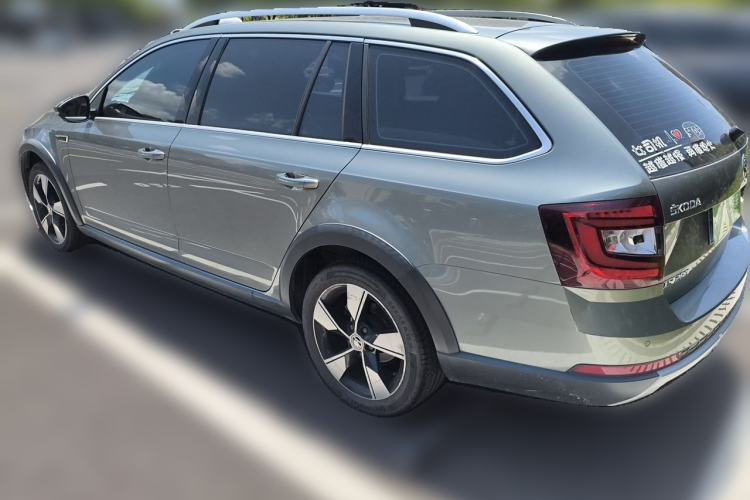 Used Skoda Octavia 2018 Station Wagon TSI280 DSG Luxury Edition Rear Left 45 Deg