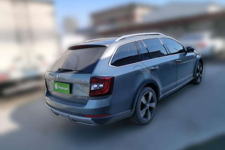 Used Skoda Octavia 2018 Station Wagon TSI280 DSG Luxury Edition Rear Right 45 Deg