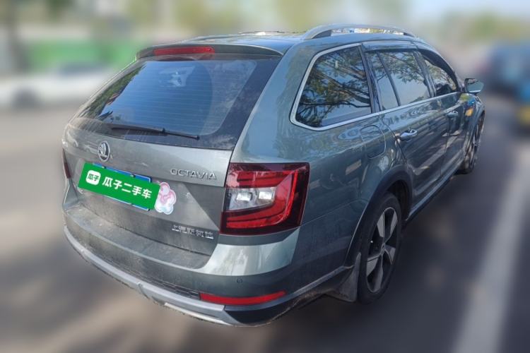 Used Skoda Octavia 2018 Station Wagon TSI280 DSG Flagship Edition Rear Right 45 Deg