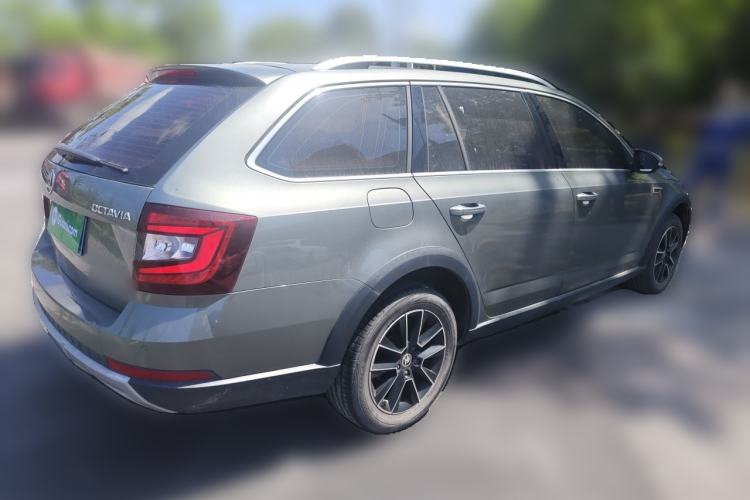 Used Skoda Octavia 2018 Station Wagon TSI230 DSG Luxury Edition Rear Right 45 Deg