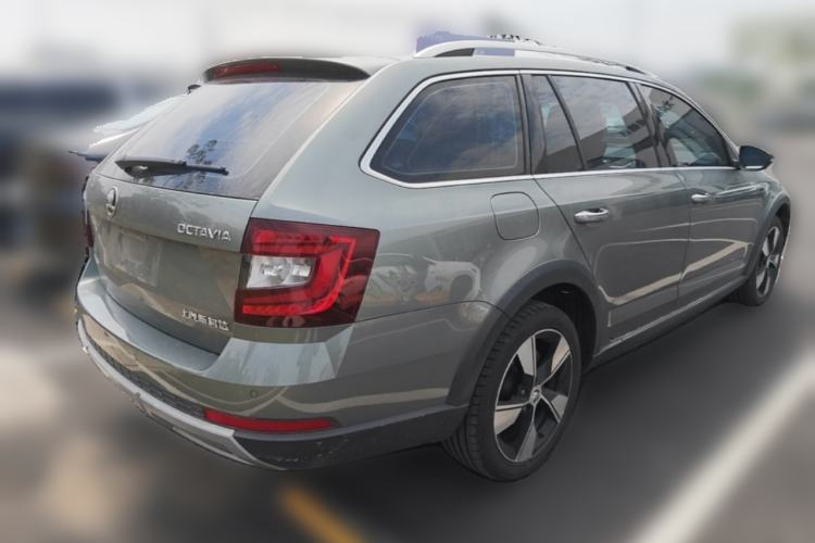 Used Skoda Octavia 2018 Station Wagon TSI280 DSG Luxury Edition Rear Right 45 Deg