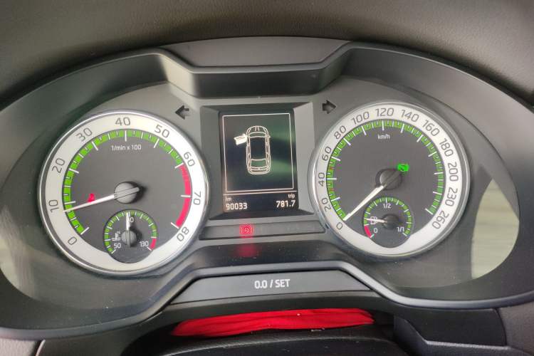 Used Skoda Octavia 2018 Station Wagon TSI230 DSG Luxury Edition Instrument Cluster