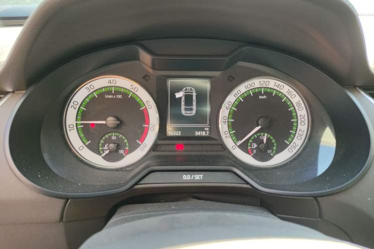 Used Skoda Octavia 2018 Station Wagon TSI280 DSG Flagship Edition Odometer Close Up