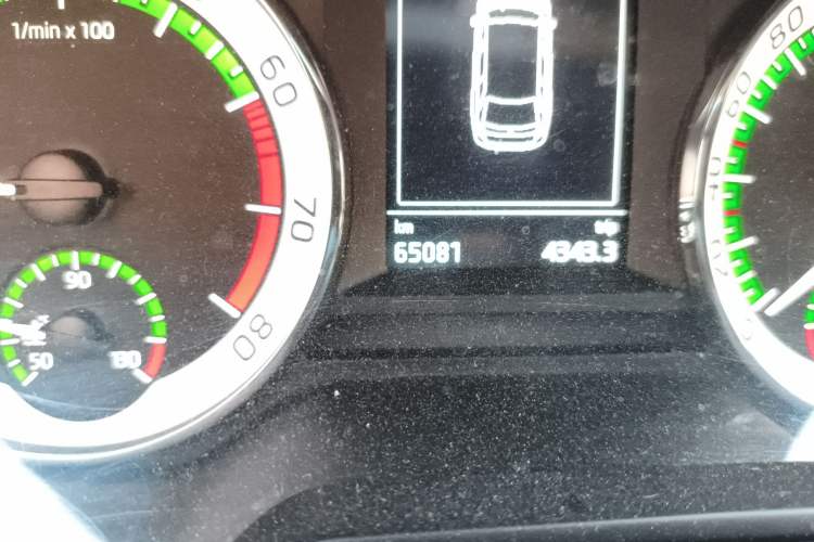 Used Skoda Octavia 2018 Station Wagon TSI230 DSG Luxury Edition Odometer Close Up