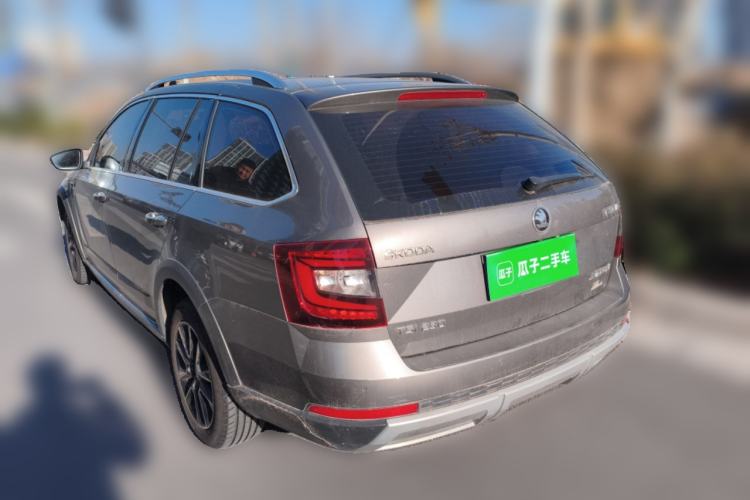 Used Skoda Octavia 2018 Station Wagon TSI230 DSG Luxury Edition Rear Left 45 Deg