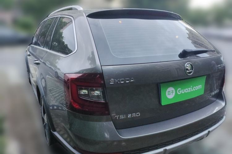 Used Skoda Octavia 2018 Station Wagon TSI280 DSG Flagship Edition Rear Left 45 Deg