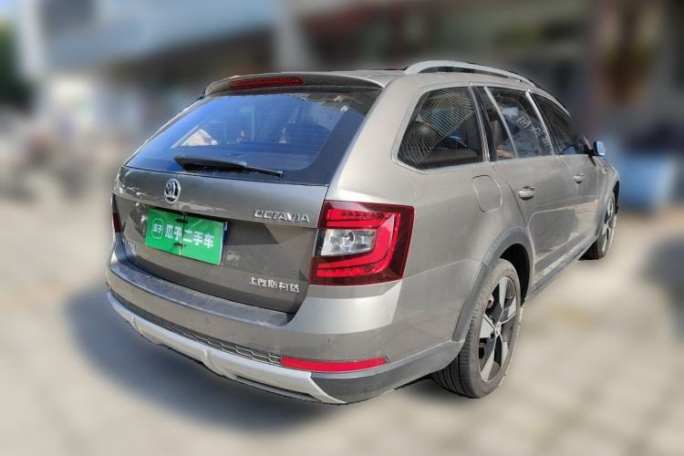 Used Skoda Octavia 2018 Station Wagon TSI280 DSG Luxury Edition Rear Right 45 Deg