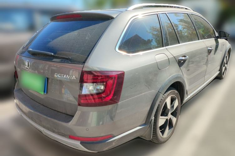Used Skoda Octavia 2018 Station Wagon TSI280 DSG Flagship Edition Rear Right 45 Deg