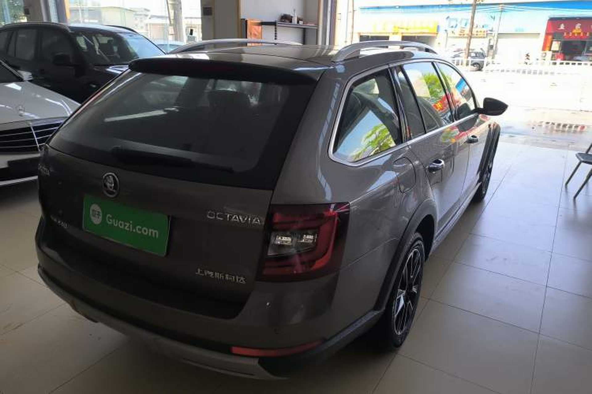 Used Skoda Octavia 2018 Station Wagon TSI230 DSG Luxury Edition Rear Right 45 Deg