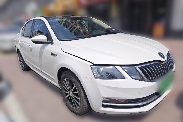 Used Skoda Octavia 2018 TSI230 DSG Luxury Edition Front Right 45 Deg