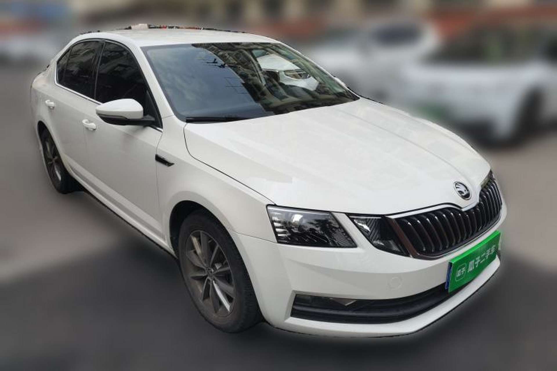 Used Skoda Octavia 2018 TSI230 DSG Comfort Edition Front Right 45 Deg