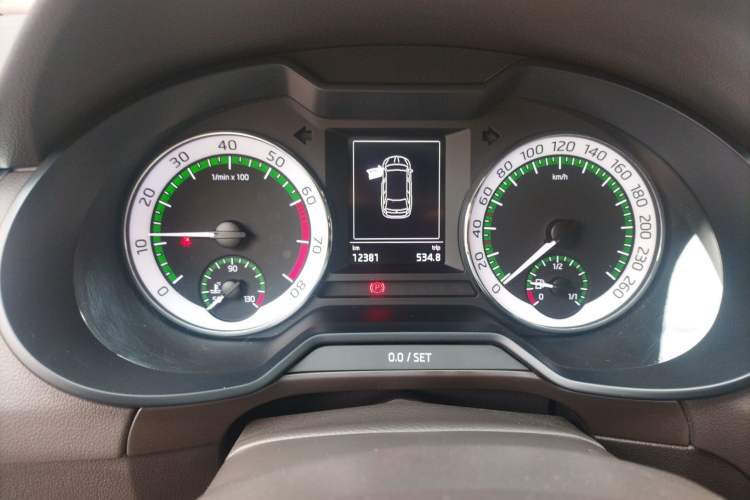 Used Skoda Octavia 2018 Station Wagon TSI280 DSG Flagship Edition Instrument Cluster