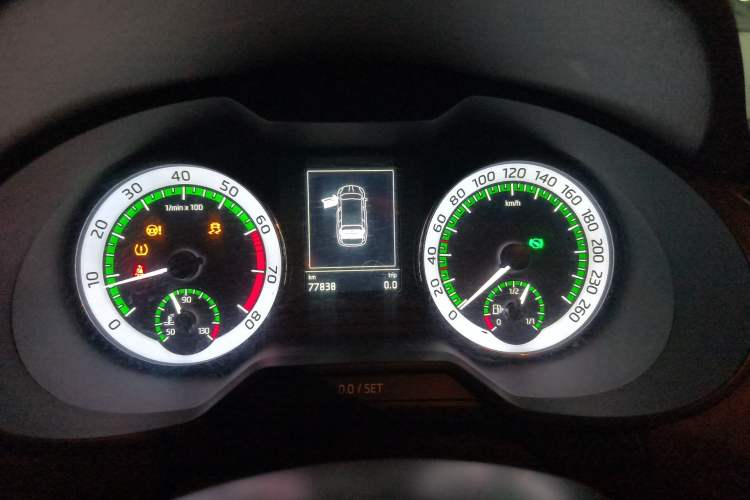Used Skoda Octavia 2018 Station Wagon TSI230 DSG Luxury Edition Instrument Cluster