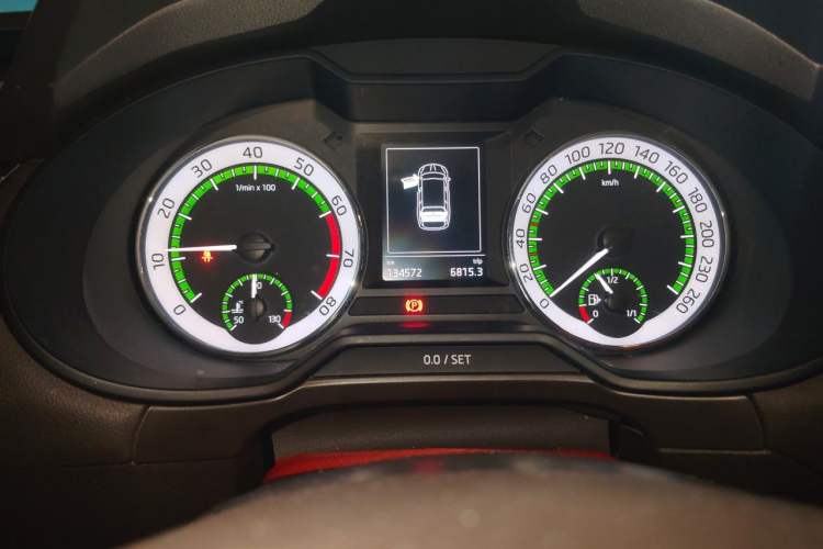 Used Skoda Octavia 2018 Station Wagon TSI280 DSG Luxury Edition Instrument Cluster
