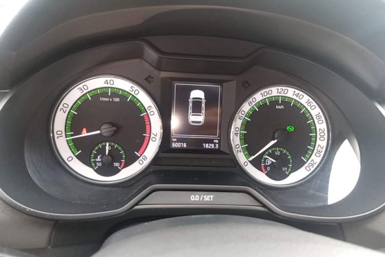 Used Skoda Octavia 2018 Station Wagon TSI230 DSG Luxury Edition Instrument Cluster