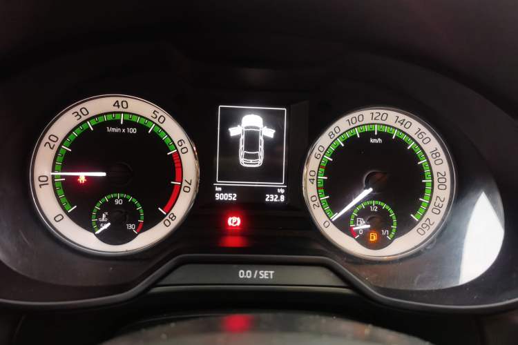 Used Skoda Octavia 2018 Station Wagon TSI280 DSG Luxury Edition Instrument Cluster