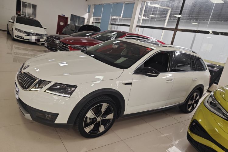 Used Skoda Octavia 2018 Station Wagon TSI280 DSG Luxury Edition Left Side