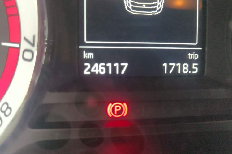 Used Skoda Octavia 2018 Station Wagon TSI280 DSG Flagship Edition Odometer Close Up