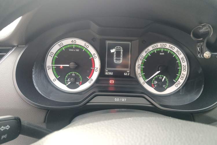 Used Skoda Octavia 2018 Station Wagon TSI280 DSG Luxury Edition Odometer Close Up