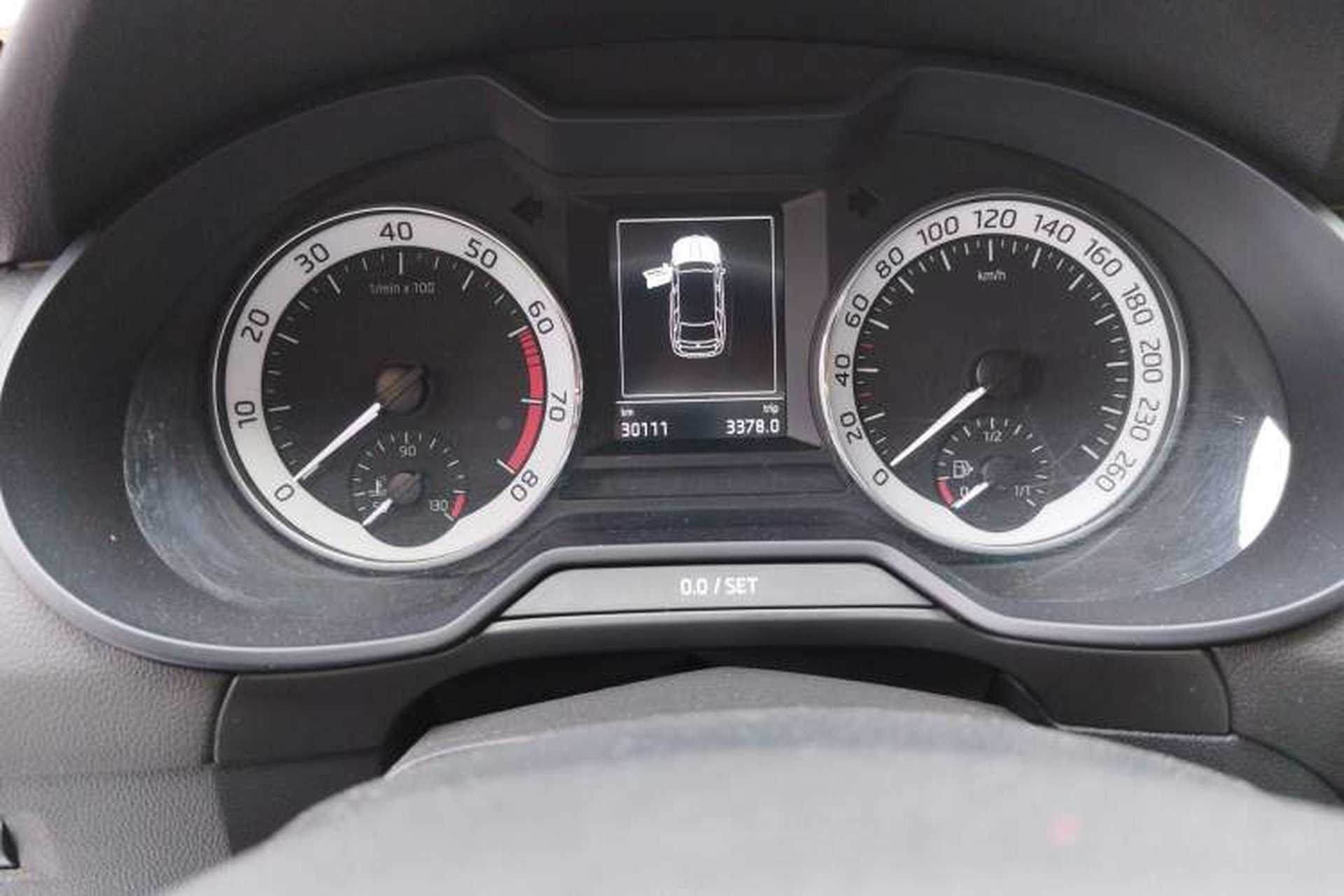 Used Skoda Octavia 2018 Station Wagon TSI230 DSG Luxury Edition Odometer Close Up