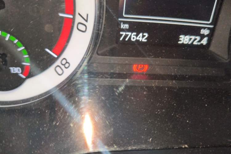 Used Skoda Octavia 2018 TSI280 DSG Flagship Edition Odometer Close Up