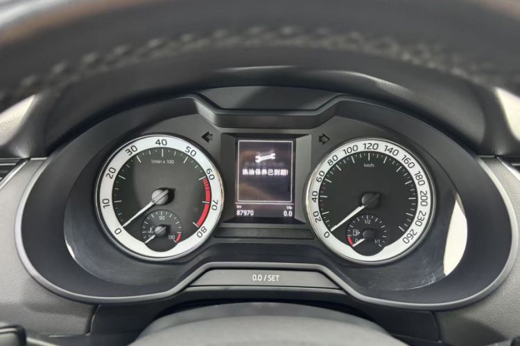 Used Skoda Octavia 2018 Station Wagon TSI230 DSG Luxury Edition Odometer Close Up