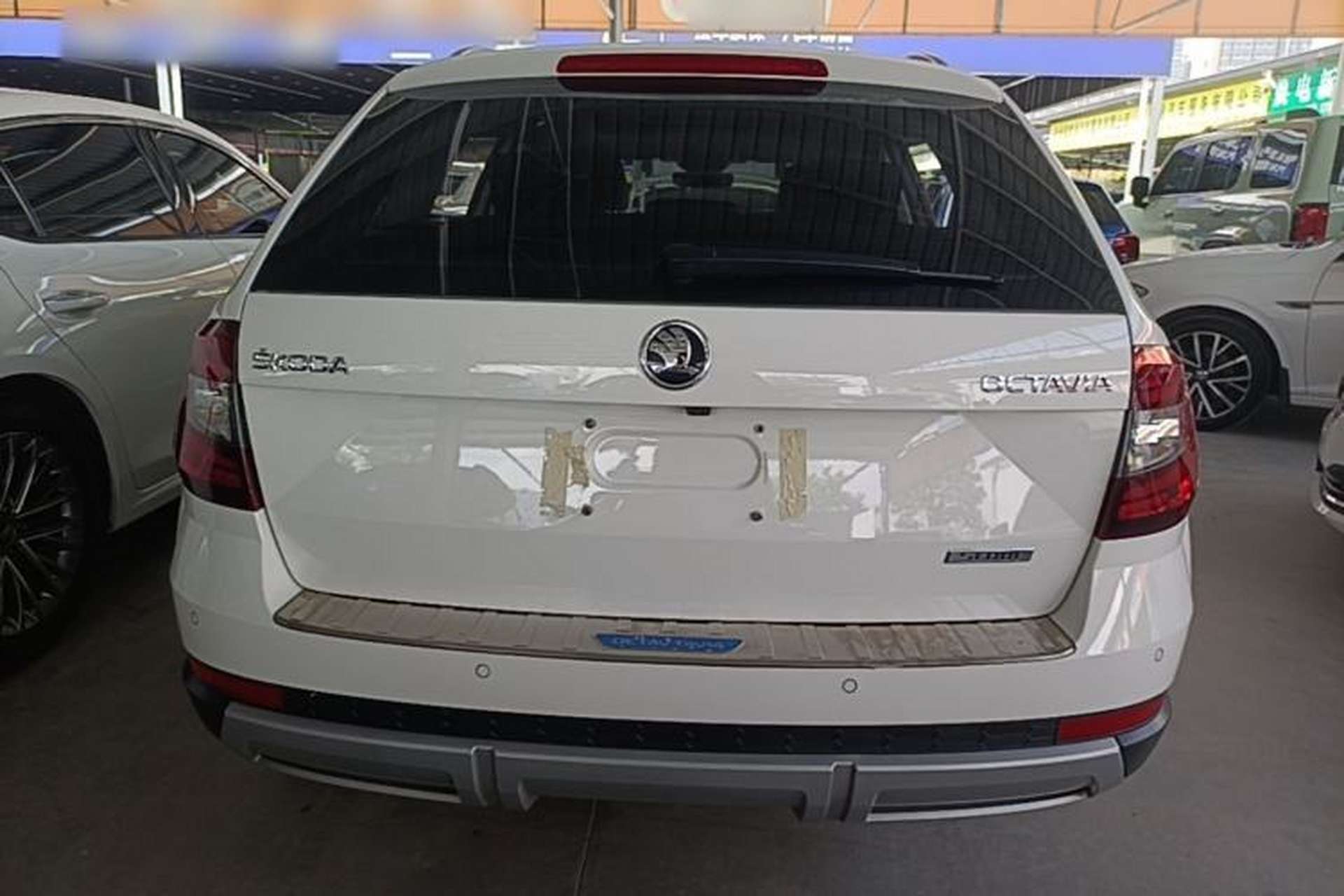Used Skoda Octavia 2018 Station Wagon TSI230 DSG Luxury Edition Rear