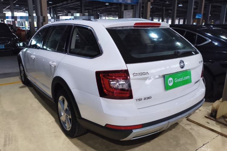 Used Skoda Octavia 2018 Station Wagon TSI230 DSG Comfort Edition Rear Left 45 Deg